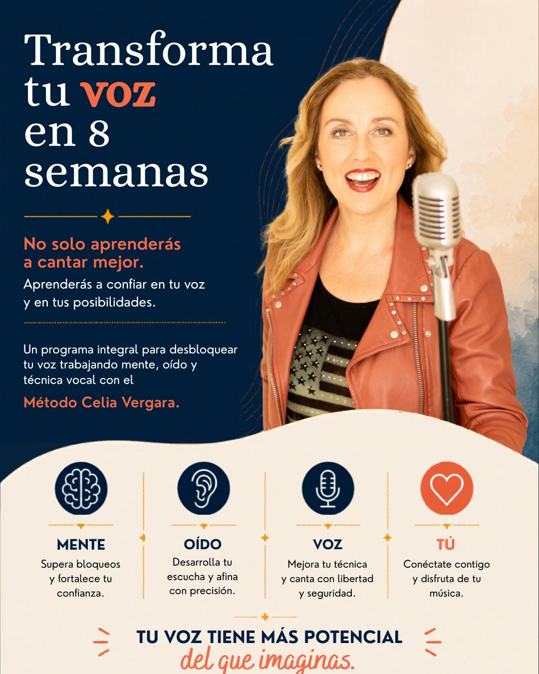 Transforma tu voz en 8 semanas